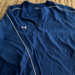 Under Armour Men's Royal Blue Windbreaker